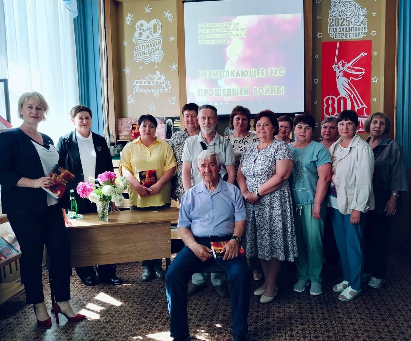 ПРЕЗЕНТАЦИЯ КНИГИ «НЕУМОЛКАЮЩЕЕ ЭХО ПРОШЕДШЕЙ ВОЙНЫ».