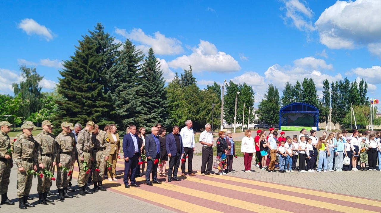 22 июня в Терновском районе прошли мероприятия, посвященные Дню памяти и скорби..