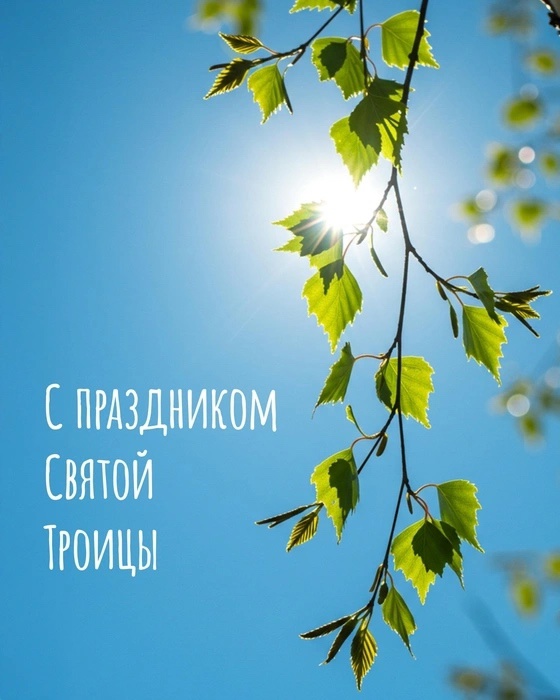 Поздравление с Днем Святой Троицы!.